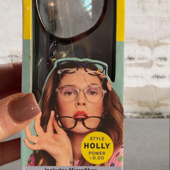 Flower NWT Eyewear Blue Light Blocking Glasses Holly Power 0+ - Picture 6 of 6